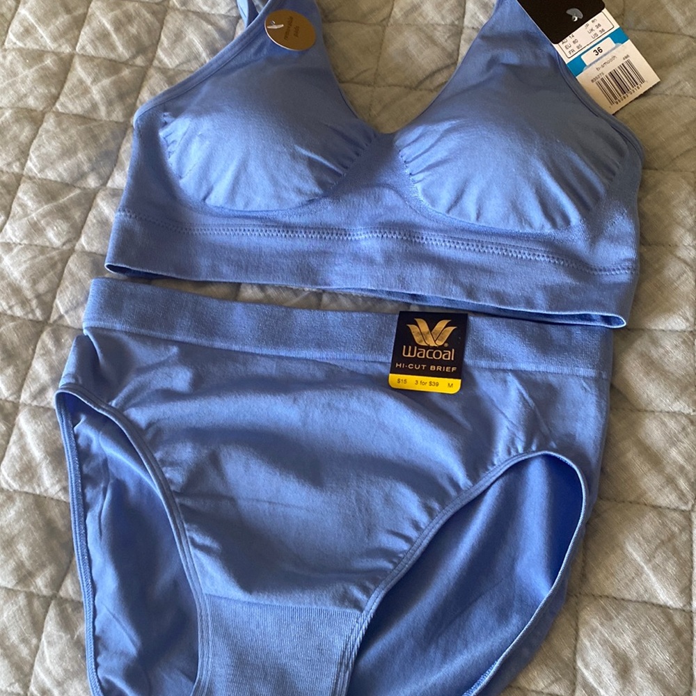Wacoal bralette and panties set